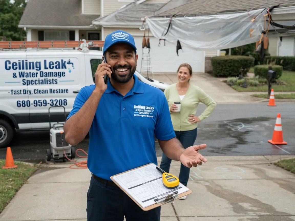 Ceiling Leak Cleanup Portola, CA FAQs